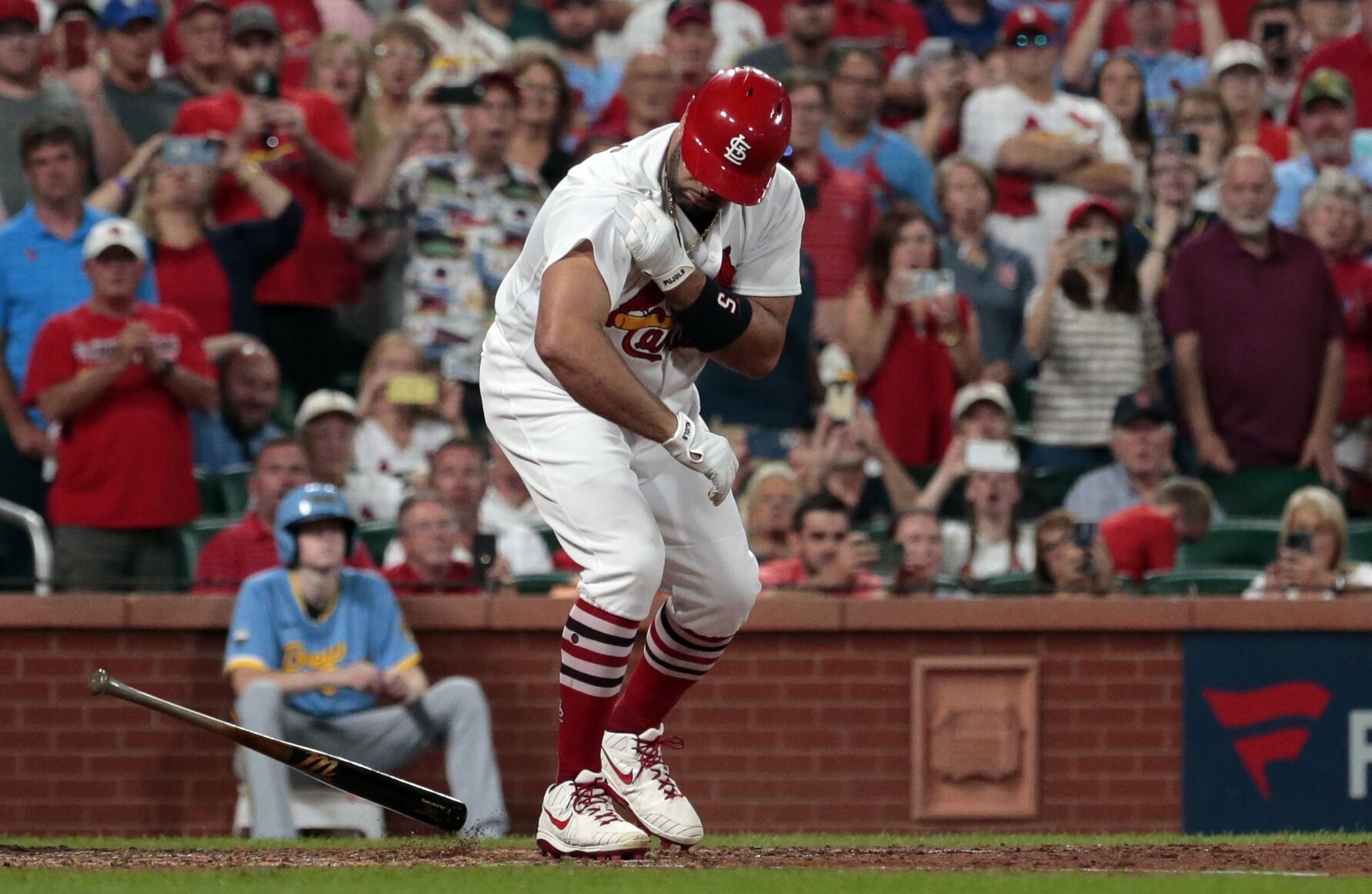 Cardinals, Brewers at Busch